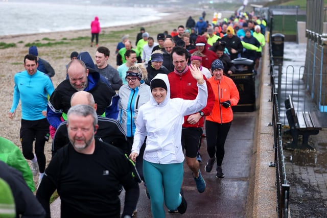 Lee-on-the-Solent parkrun. Picture  by Sam Stephenson