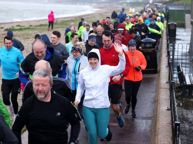 Lee-on-the-Solent parkrun. Picture by Sam Stephenson