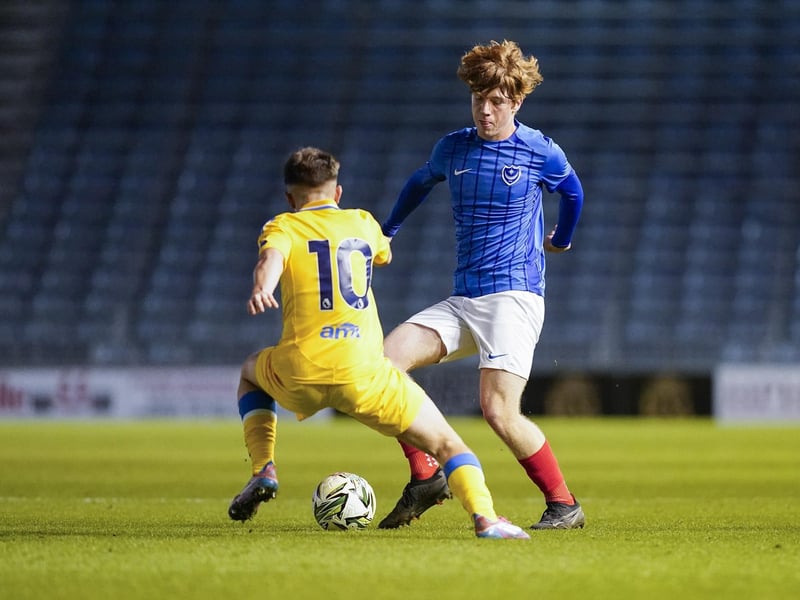 Thrusting runs from the centre of midfield and has a good eye for a pass. Not afraid to drive forward with the ball from deep. Missed one of Pompey's penalties.