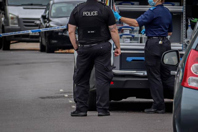 Area of Kingston Park, Portsmouth, following knife incident. Picture on Wednesday 25th June 2025. View of Clarkes Road. Picture: Habibur Rahman