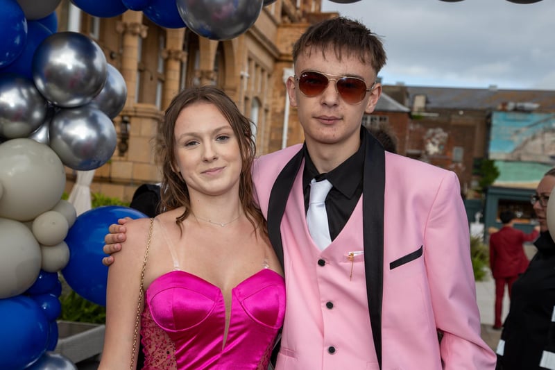 Portsmouth Academy held their prom at the Queens Hotel in Southsea on Wednesday evening.Pictured - Students arriving at their Prom at the Queens Hotel in Southsea