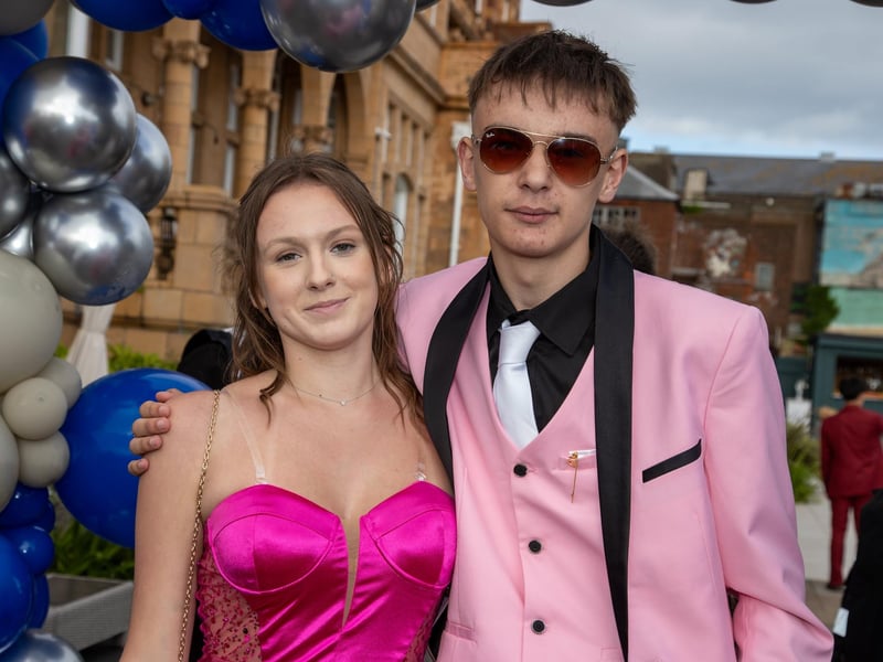 Portsmouth Academy held their prom at the Queens Hotel in Southsea on Wednesday evening.Pictured - Students arriving at their Prom at the Queens Hotel in Southsea