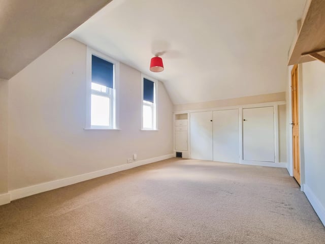 This detached family home in Waterlooville is on the market with a £575,000 guide price. It is listed by Fine and Country.