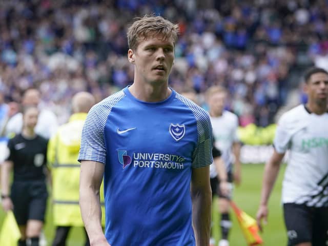Sean Raggett will have a challenger to his first-team spot this season as Pompey target a new right-sided centre-half. Picture: Jason Brown/ProSportsImages
