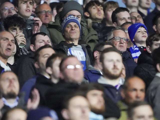1,460 Pompey fans made the mid-week trip to Oxford United on Tuesday evening.