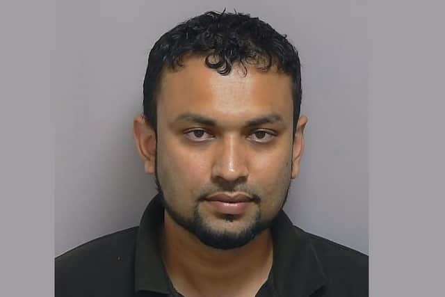Muhib Uddin, 31, of Newcomen Road, Stamshaw, was jailed for six years at Portsmouth Crown Court for raping a 19-year-old woman. Picture: Hampshire police