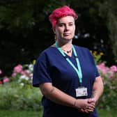 New Zealander Amber Tasker, a nurse, is crowdfunding in order to pay her UK residency fees, so that she may continue to work and live in this country Picture: Chris Moorhouse (jpns 090821-17)