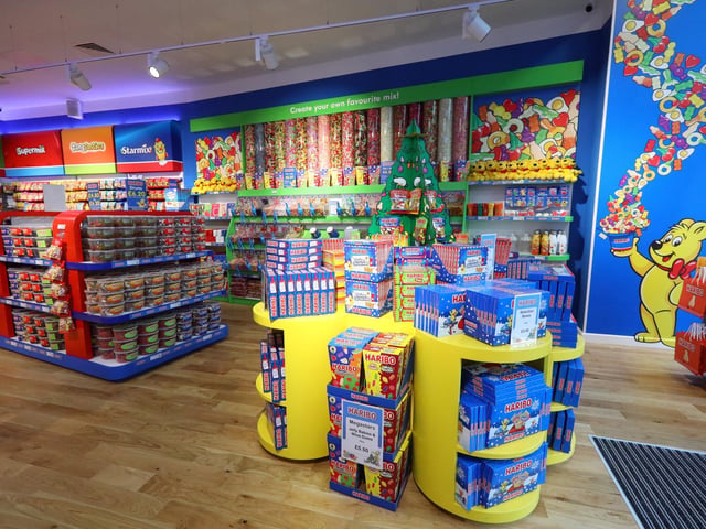 Inside the new store