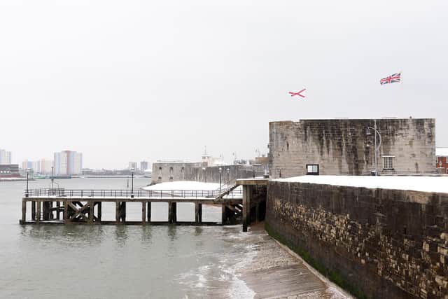 "Snowy showers" have been forecast over Portsmouth as The Met Office issues a weather warning. Picture: Keith Woodland from 2018
