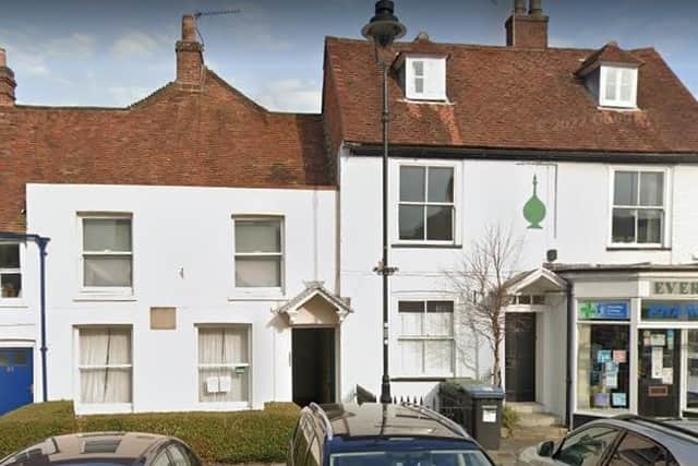 The Day Rooms, 24 The Square, Titchfield, may be turned into a one bedroom flat.