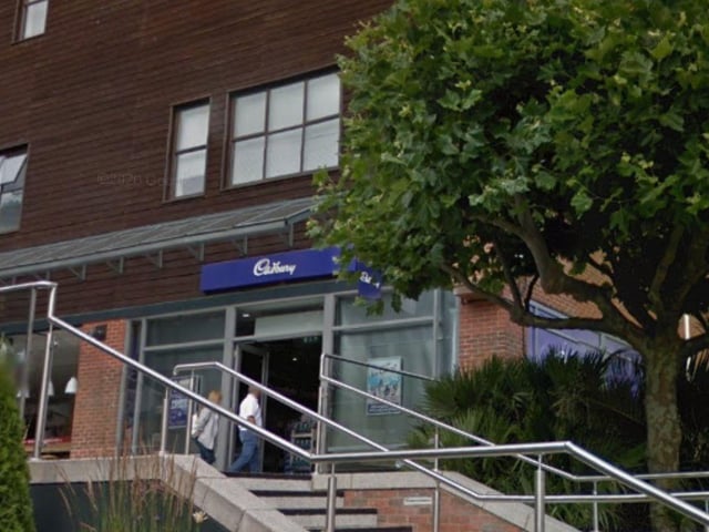 The Cadbury Shop is a chocolate outlet shop in Portsmouth's Gunwharf Quays.