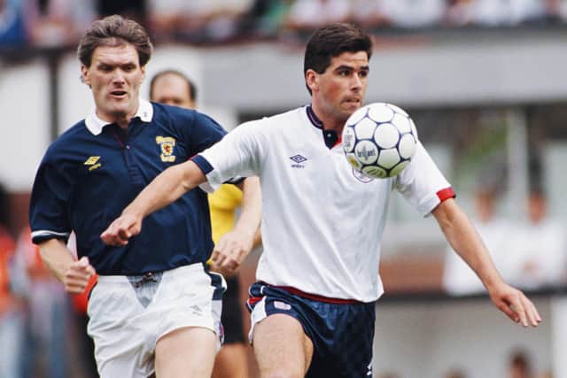 Neil Webb played 26 times for England    Picture: Simon Bruty/Allsport/Getty Images