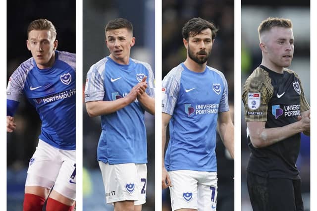 From left: Ronan Curtis, Tom Lowery, Joe Rafferty, Joe Morrell.