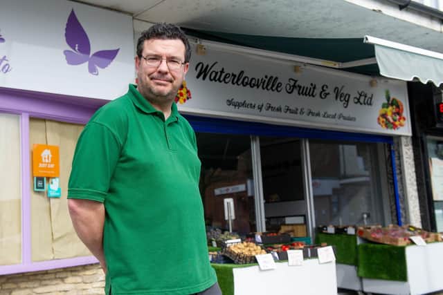 Owner Andy Price at his new location in Waterlooville. Picture: Habibur Rahman