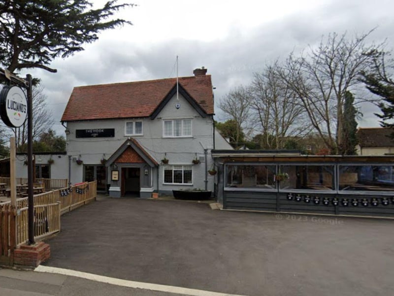 The Hook/Luciano's, 2 Warsash Road, Warsash, was handed a new five-out-of-five food hygiene rating after assessment on September 6, the Food Standards Agency's website shows.