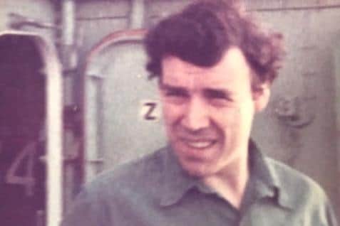 Undated handout photo issued by Liberty, the human rights campaign group, of Falklands veteran Joe Ousalice, who said he was forced to leave the Royal Navy because of his sexuality and who is to have his medal for long service and good conduct returned to him after it was confiscated when he was discharged after revealing his bisexuality before a court martial in 1993.
