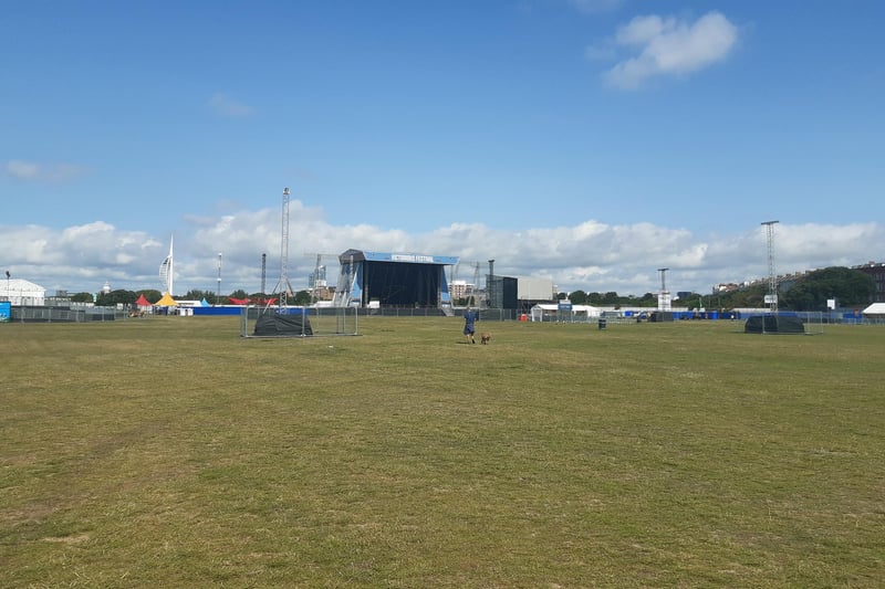 The layout of the site has changed to create extra space between the Common Stage and nearby facilities allowing the crowds more space to spread out