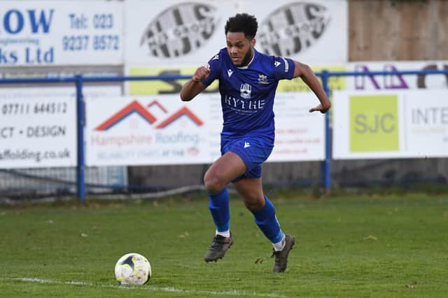 Rudi Blankson has left Baffins Milton Rovers to join Michael Birmingham's Horndean Picture: Neil Marshall