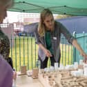 The Play and Plants event held by Portsmouth City Council to share plans for the Horatia and Leamington Houses site