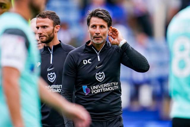 Pompey boss Danny Cowley