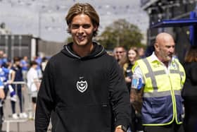 Ryley Towler is expected to return to Pompey's side for their EFL Trophy clash with Fulham U-21s. Picture: Jason Brown/ProSportsImages