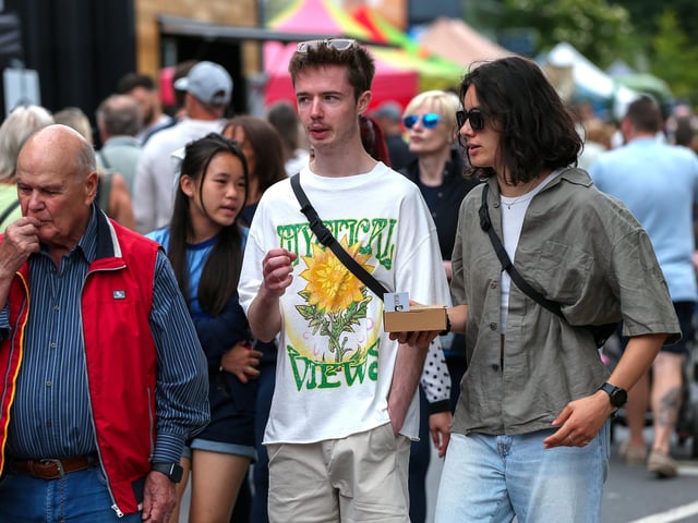 Southsea Food Festival on Palmerston, Clarendon and Osborne RoadsPicture: Chris  Moorhouse (200724-18)