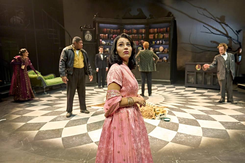 The ensemble from The Cat and The Canary. Picture by Manuel Harlan