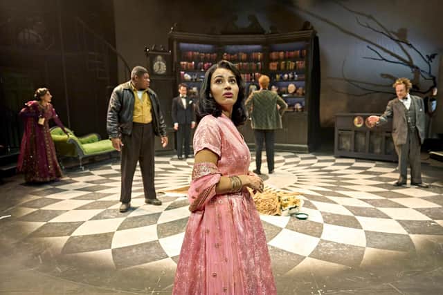The ensemble from The Cat and The Canary. Picture by Manuel Harlan