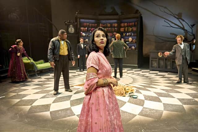 The ensemble from The Cat and The Canary. Picture by Manuel Harlan