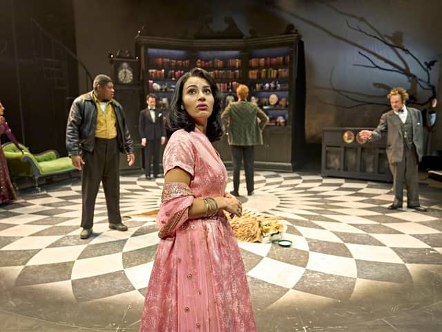 The ensemble from The Cat and The Canary. Picture by Manuel Harlan