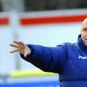 Louis Bell during his time as Baffins Milton Rovers manager. Picture: Malcolm Wells
