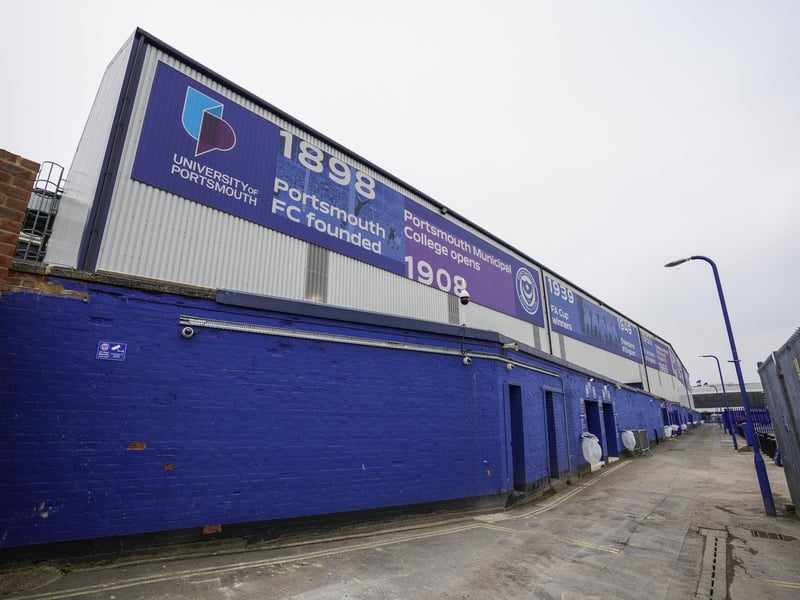 Fratton Park’s capacity will be back to almost 21,000 once work is completed.