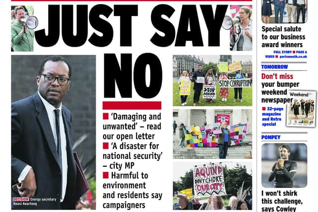 The News front page on October 1, 2021