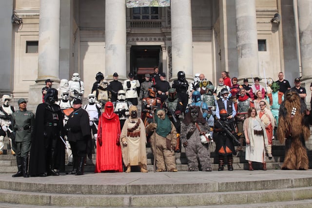 People have been sporting incredible costumes for the first day of Portsmouth Comic Con. Picture: Habibur Rahman
