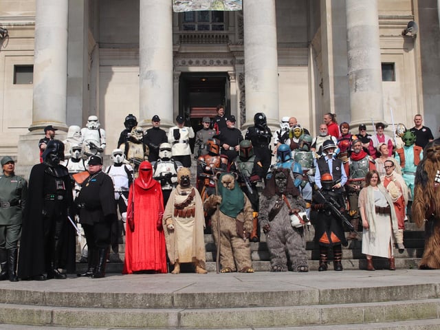 People have been sporting incredible costumes for the first day of Portsmouth Comic Con. Picture: Habibur Rahman