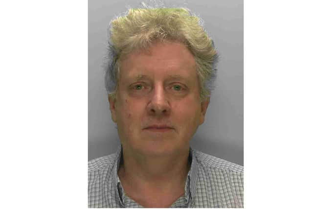 Twisted Robert Cameron Wells, 69, a former Hampshire police doctor, has been jailed - again - for sexually abusing children. Photo: Sussex Police
