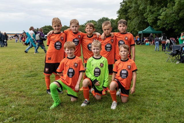 AFC Portchester Vikings U8s. Picture: Mike Cooter