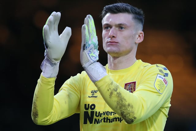 Club: Northampton; Age: 27; 2021-22 appearances: 41; Clean sheets: 18; Goals conceded: 38