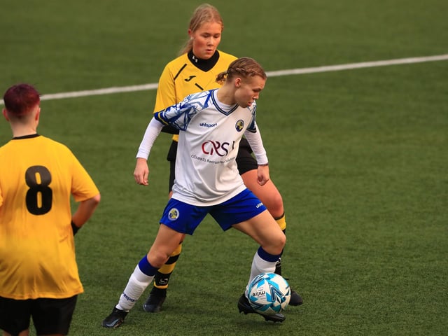 Hawks' Bella Downing. Picture by Dave Haines