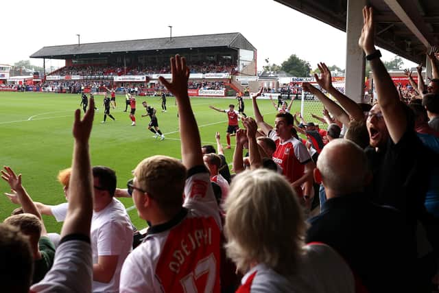 Average away attendance: 334.