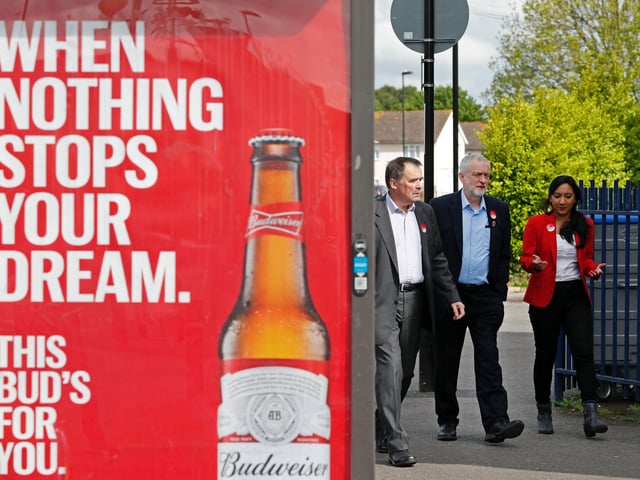 Satvir Kaur, Labour MP for Southampton Test, voted against the Conservative motion to annul the Government’s cuts to winter fuel payments. Pictured is the politician in 2017, next to Jeremy Corbyn.
