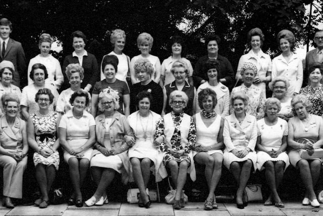 Landladies from the Portsmouth area on a visit to the Guinness Brewery at Park Royal, West London, in 1971