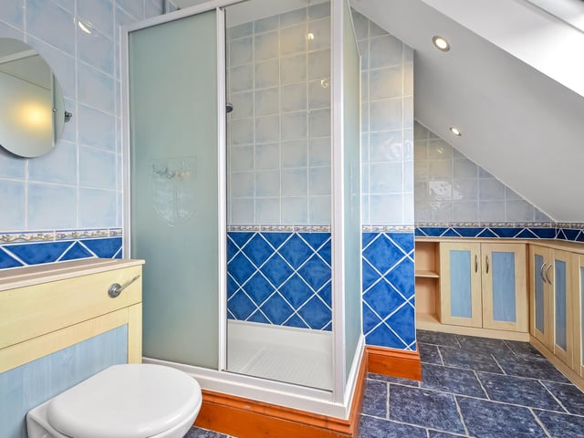 This semi-detached family home is on the market with a guide price of £725,000. It is listed by Fine and Country