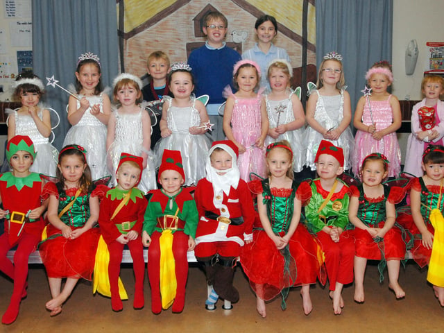 Priestsic School nativity from 2010 - can you recognise anyone who starred that year?