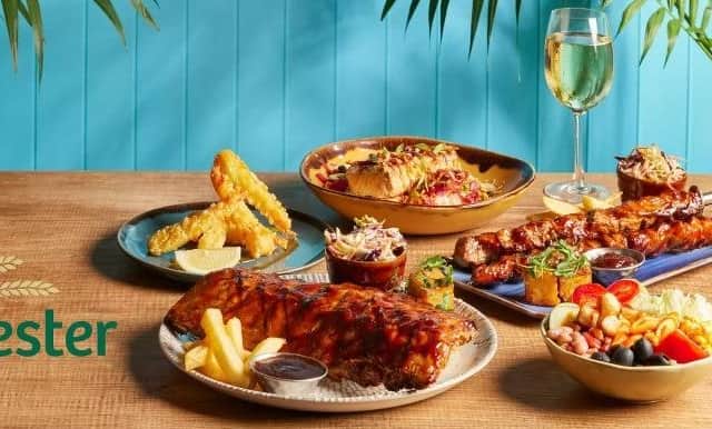 Harvester has deals on via Groupon