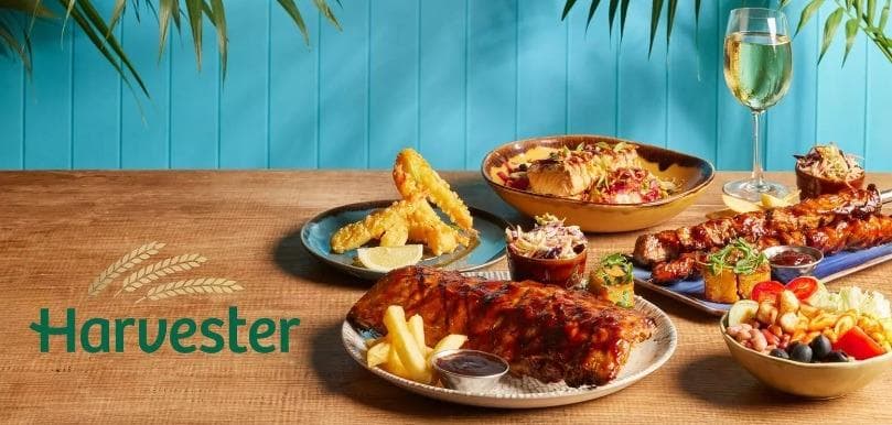 Harvester deals - get up to 41% off dining with this Groupon deal