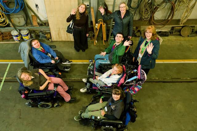 Treloar School pupils visit The Watercress Line
