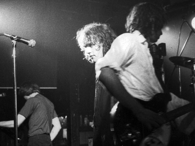 REM at The Marquee Club, London in April 1984