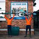 Tour De Submariners, Royal Navy Officer Lieutenant Commander Darren Lunn and Warrant Officer Adam McCrohan, are raising money for military mental health.