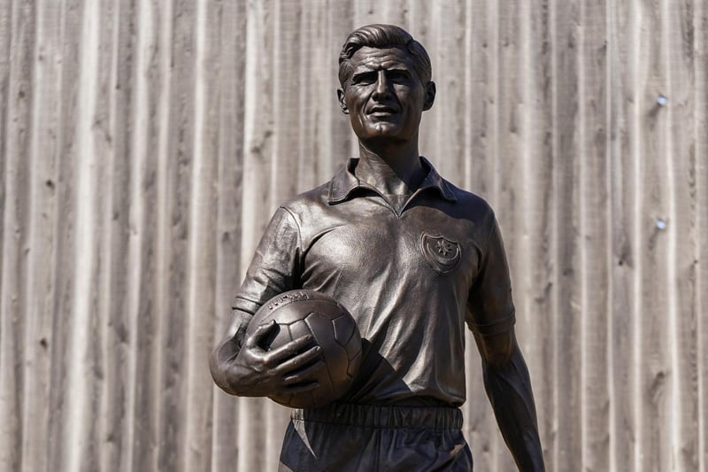 A closer look at the Jimmy Dickinson statue